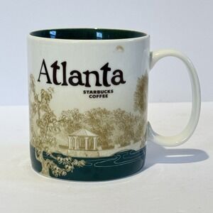 2009 Starbucks Atlanta Collector Series Coffee Mug Cup 16‎ oz READ